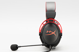 画像ギャラリー No.015のサムネイル画像 / 「HyperX Cloud Alpha」ヘッドセットを試す。見た目こそ地味ながら,完成度はシリーズ史上最高だ