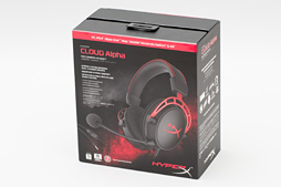 画像ギャラリー No.031のサムネイル画像 / 「HyperX Cloud Alpha」ヘッドセットを試す。見た目こそ地味ながら,完成度はシリーズ史上最高だ
