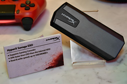 画像ギャラリー No.005のサムネイル画像 / ［COMPUTEX］HyperXが「PS4向け外付けSSD」と「Switch向けmicroSD」でゲーム機市場へさらに注力