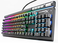 「Alloy Elite RGB」 レビュー。HyperXが「MMO＆MOBAゲーマー用」と位置づける多機能キーボード，その実力は