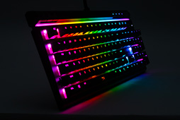 画像ギャラリー No.010のサムネイル画像 / 「Alloy Elite RGB」 レビュー。HyperXが「MMO&MOBAゲーマー用」と位置づける多機能キーボード,その実力は