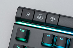 画像ギャラリー No.011のサムネイル画像 / 「Alloy Elite RGB」 レビュー。HyperXが「MMO&MOBAゲーマー用」と位置づける多機能キーボード,その実力は