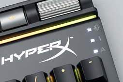 画像ギャラリー No.014のサムネイル画像 / 「Alloy Elite RGB」 レビュー。HyperXが「MMO&MOBAゲーマー用」と位置づける多機能キーボード,その実力は