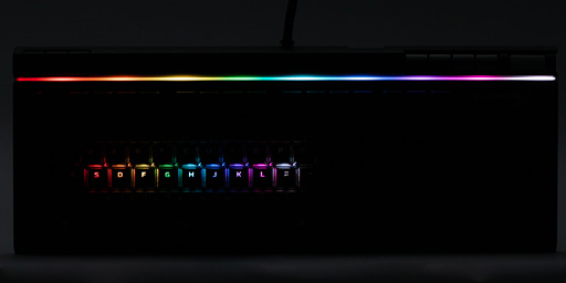 画像ギャラリー No.040のサムネイル画像 / 「Alloy Elite RGB」 レビュー。HyperXが「MMO&MOBAゲーマー用」と位置づける多機能キーボード,その実力は