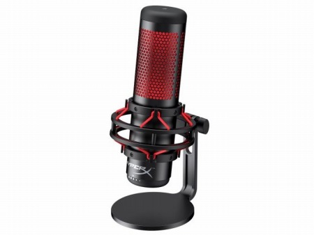 画像ギャラリー No.001のサムネイル画像 / HyperX,初の単体マイク「QuadCast」を発表。マウスとキーボード,メモリモジュールの新製品も