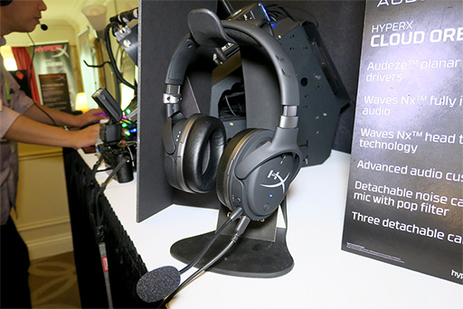 画像ギャラリー No.003のサムネイル画像 / HyperX,Waves Nxベースのヘッドトラッキングに対応するヘッドセット「Cloud Orbit S」を発表
