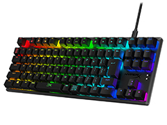 HyperX，独自キースイッチ採用キーボード「Alloy Origins」の10キーレスモデルと光るマウスパッドを国内発売