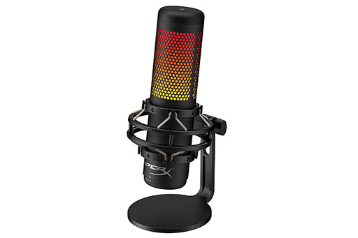 画像ギャラリー No.002のサムネイル画像 / HyperX，LED内蔵で光るUSBマイク「QuadCast S」と，安価な7.1ch対応ヘッドセット「Cloud Stinger S」を発売