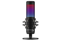 画像ギャラリー No.004のサムネイル画像 / HyperX，LED内蔵で光るUSBマイク「QuadCast S」と，安価な7.1ch対応ヘッドセット「Cloud Stinger S」を発売