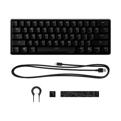 画像ギャラリー No.002のサムネイル画像 / HyperX，10キーレス小型キーボード「Alloy Origins 60」の予約受付を開始