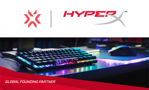画像ギャラリー No.001のサムネイル画像 / HyperX,「VALORANT」世界大会に協賛してキーボードやマウスを提供