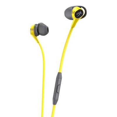 画像ギャラリー No.001のサムネイル画像 / HyperXのゲーマー向けイヤフォン「Cloud Earbuds」にイエローモデル登場