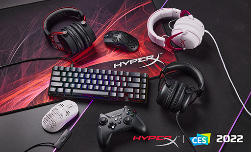 画像ギャラリー No.002のサムネイル画像 / HyperX,最大300時間動作のワイヤレスヘッドセットや100時間動作のマウスなどをCES 2022で発表
