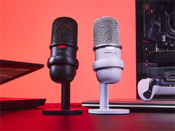 画像ギャラリー No.002のサムネイル画像 / HyperX,USBマイク「QuadCast S」と「SoloCast」に白色モデルを追加
