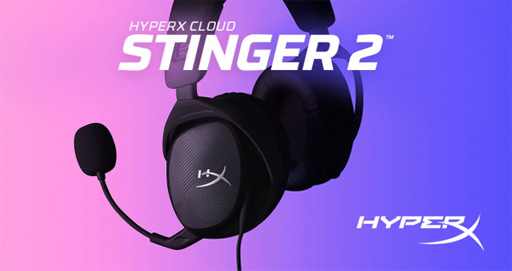 画像ギャラリー No.001のサムネイル画像 / HyperX,3Dオーディオ対応のゲーマー向けヘッドセット「Cloud Stinger 2」を10月3日に発売