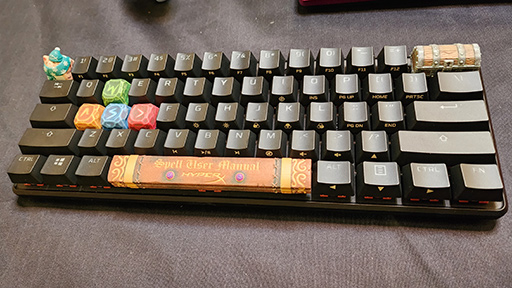 画像ギャラリー No.011のサムネイル画像 / HyperXが発表した新型マウスやゲームパッドの実機をラスベガスで目撃。3Dプリント技術を使った「デコる」キーキャップも
