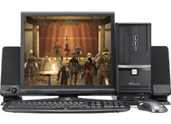 画像ギャラリー No.001のサムネイル画像 / G-Tune,9800 GT搭載のFFXI推奨ミニタワーPC発売。9万4500円から