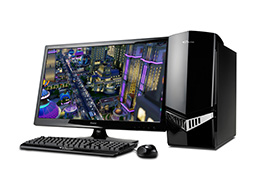 画像ギャラリー No.002のサムネイル画像 / G-Tune，約8万円からの「シムシティ」推奨PC計2機種を発表。7日10時発売