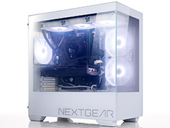 ボタンひとつでPCの中身を魅せる，隠せる「クリアシフト」搭載ゲームPCがNEXTGEARから登場