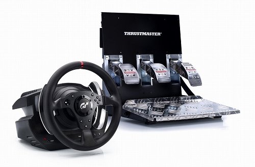 画像ギャラリー No.001のサムネイル画像 / お値段は6万円超。「GT5」正式ライセンス取得のThrustmaster製ステアリングコントローラ「T500 RS」が2月25日に国内発売