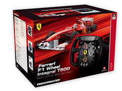 画像ギャラリー No.002のサムネイル画像 / Ferrariの正式ライセンスを取得したステアリングコントローラ「Ferrari F1 Wheel Integral T500」が11月24日に発売。価格はなんと7万円超え