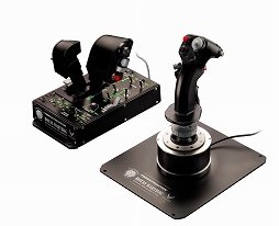 画像ギャラリー No.002のサムネイル画像 / アメリカ空軍「A-10C」を模したThrustmaster製ジョイスティックセット「HOTAS Warthog」が，11月29日にMSYから発売