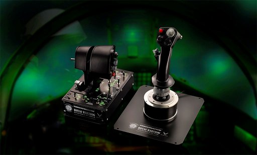 画像ギャラリー No.006のサムネイル画像 / アメリカ空軍「A-10C」を模したThrustmaster製ジョイスティックセット「HOTAS Warthog」が，11月29日にMSYから発売