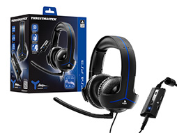 画像ギャラリー No.011のサムネイル画像 / Thrustmaster製でPS公式ライセンス取得済みのPS4＆PS3両対応ヘッドセットとステアリングコントローラが10月9日発売。Xbox One用のステコンも