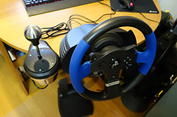画像ギャラリー No.008のサムネイル画像 / HW短評:Thrustmaster「TH8A Add-On Shifter」(2)単体シフトユニットの追加で,ステアリングコントローラの使い勝手はどう変わる?