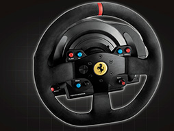画像ギャラリー No.002のサムネイル画像 / Ferrari監修のステアリングを採用するThrustmaster製ステアリングコントローラ「T300 Alcantara Edition」が国内発売