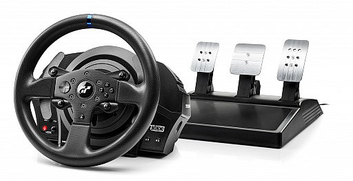 画像ギャラリー No.001のサムネイル画像 / Thrustmaster製ステアリングコントローラ「T300RS」に,「GT SPORT」ライセンス取得版が加わる