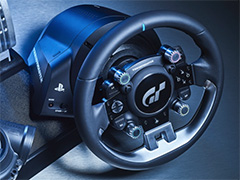 ［E3 2017］Thrustmaster，「グランツーリスモSPORT」専用の振動機能を備えたステアリングコントローラ「T-GT」をゲームと同時発売