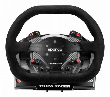 画像ギャラリー No.002のサムネイル画像 / MSY,ThrustmasterとSPARCOのコラボモデルとなるステアリングコントローラを発売。PCとXbox Oneに対応