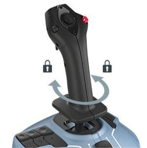 画像ギャラリー No.005のサムネイル画像 / Thrustmasterからフライトシム向けジョイスティックやスロットルが登場。Airbus「A320」のスティックを模したデザイン