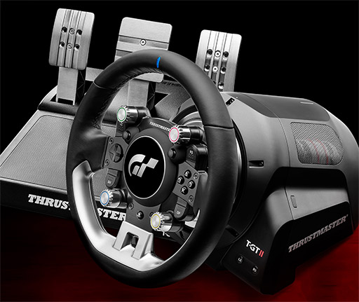 画像ギャラリー No.001のサムネイル画像 / Thrustmaster，PS5の公式ライセンスを取得したステアリングコントローラ「T-GT II」を発表
