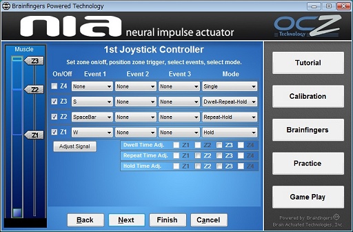 画像ギャラリー No.012のサムネイル画像 / 今日から君もミスター念力? 「Neural Impulse Actuator」でゲームキャラを脳波コントロールしてみる
