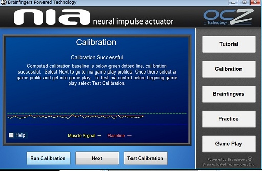 画像ギャラリー No.020のサムネイル画像 / 今日から君もミスター念力? 「Neural Impulse Actuator」でゲームキャラを脳波コントロールしてみる