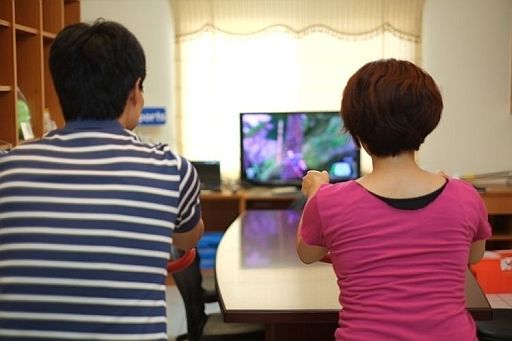 画像ギャラリー No.003のサムネイル画像 / 「テレビゲームとの連動」を謳うフィットネスバイク「GAME RIDER」が登場