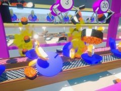 物理演算で動くクレーンゲームを使って，ヘンテコなお寿司を自由自在に吹き飛ばす「お寿司クレーンゲーム」，Steamで配信開始