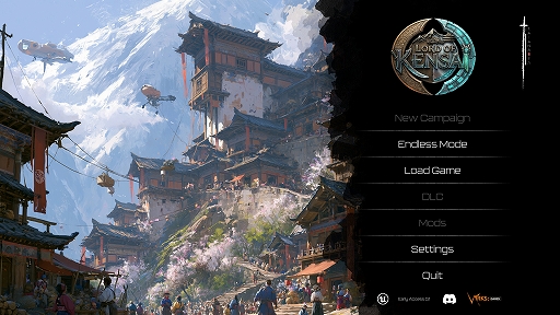 画像ギャラリー No.001のサムネイル画像 / 戦国×サイバーパンクの都市建設シム「Daimyō of Kensai」,早期アクセス版を8月18日にSteamで配信