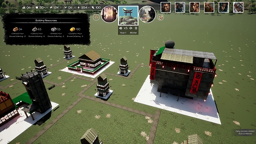 画像ギャラリー No.005のサムネイル画像 / 戦国×サイバーパンクの都市建設シム「Daimyō of Kensai」,早期アクセス版を8月18日にSteamで配信