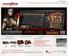 画像ギャラリー No.001のサムネイル画像 / ゲーマー向け機器大手2社が協業,SteelSeries,Ideazonの特定資産を獲得
