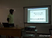 画像ギャラリー No.003のサムネイル画像 / 「リスクとリターンがゲームのポイント」。西 健一氏が“ゲーム制作”を講義する京都精華大学で,学生達の企画発表を見てきた