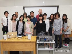 画像ギャラリー No.016のサムネイル画像 / 「リスクとリターンがゲームのポイント」。西 健一氏が“ゲーム制作”を講義する京都精華大学で,学生達の企画発表を見てきた