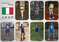 画像ギャラリー No.006のサムネイル画像 / 「ラストカオス」,世界各国のサッカー応援ユニフォームを着よう