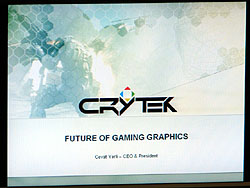 画像ギャラリー No.002のサムネイル画像 / ［GC 2008＃04］CryENGINEのアップデートは2011年？ 「Crysis」のCrytekが語る次世代ゲームグラフィックス 