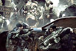 画像ギャラリー No.003のサムネイル画像 / ［E for All］チューンナップされた「Gears of War」PC版がゴールドに