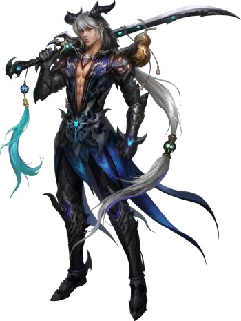 画像ギャラリー No.003のサムネイル画像 / 「パーフェクトワールド」，アップデート「Death's descendant 〜死神の末裔〜」で追加される新たな種族「朧族」の情報が公開
