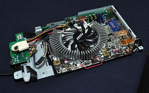 画像ギャラリー No.009のサムネイル画像 / ［COMPUTEX］MSIに聞く，129ドルのノートPC向けグラフィックス拡張ボックス「GUS」詳細。内部写真を世界初公開
