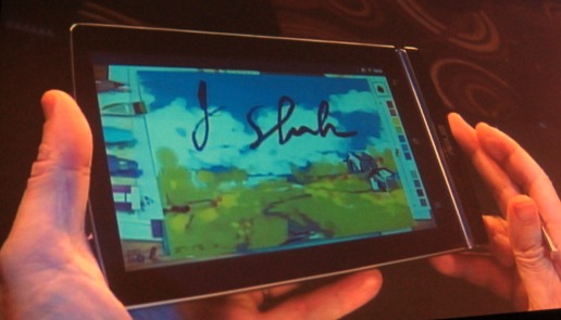 画像ギャラリー No.004のサムネイル画像 / ASUS，Windows 7搭載スレート端末やAndroid 3.0搭載タブレット端末Eee Pad新製品などを発表